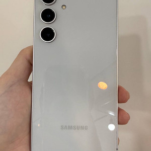 실사8개월/S급)갤럭시S24FE 그레이 256G자급제