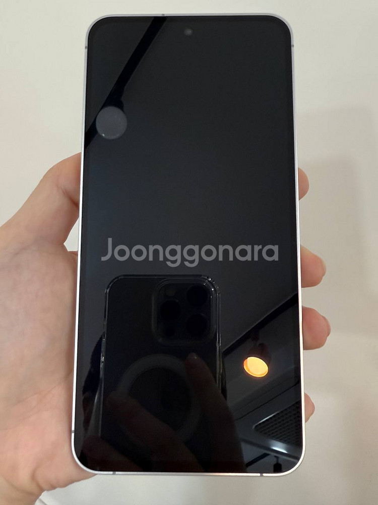 실사8개월/S급)갤럭시S24FE 그레이 256G자급제--1