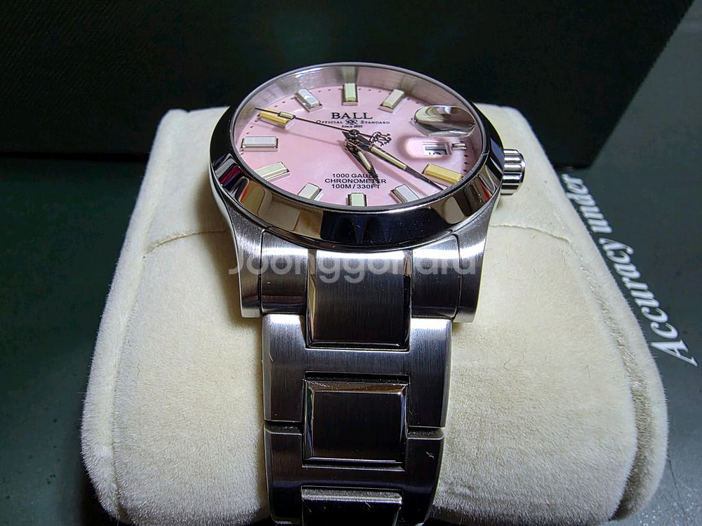 볼워치 엔지니어3 마블라이트 36mm 핑크 오토매틱 2--5