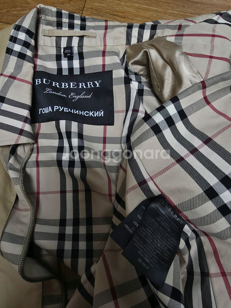 버버리X고샤루브친스키 카코트--2