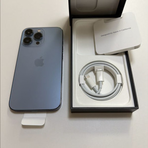 아이폰 13프로 256기가 시에라블루 최상급 풀박스