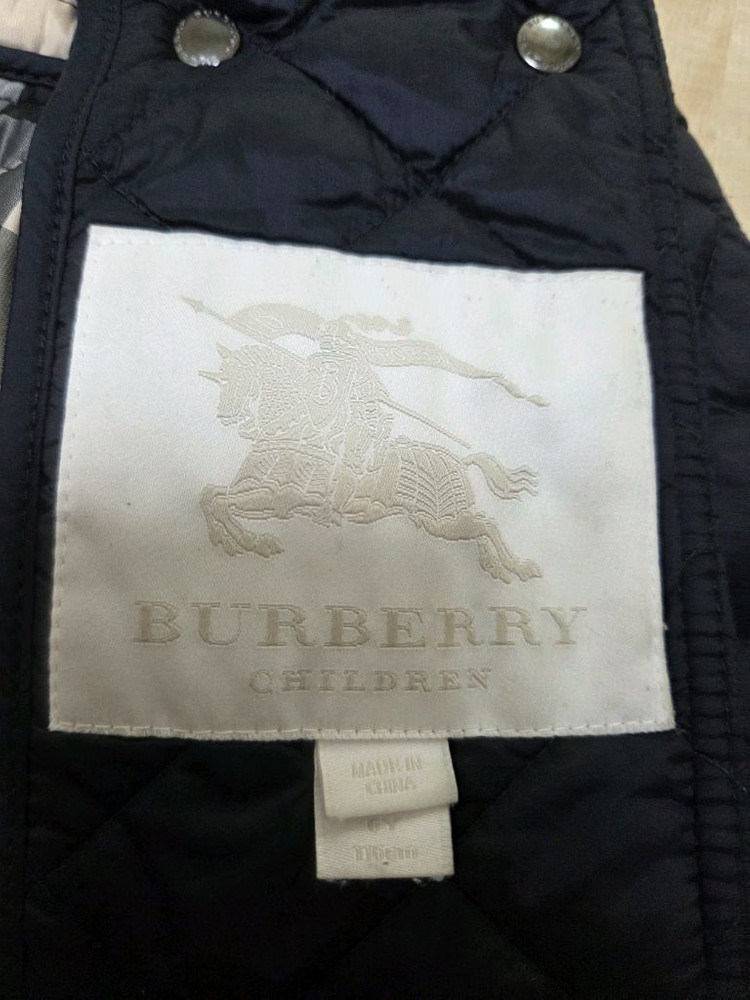 6Y 버버리칠드런 퀼팅 자켓 이미지