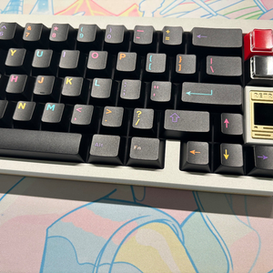 qk65v2 coated white 커스텀 키보드