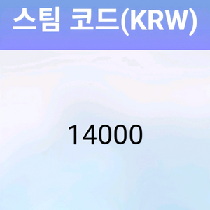 스팀코드 14,000원