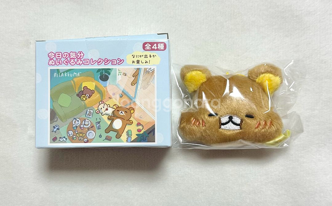 리락쿠마 오늘의 기분 인형 키링 stay with me--0