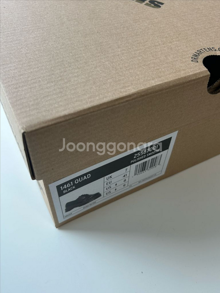 닥터마틴 1461 쿼드 새상품(260mm)--3