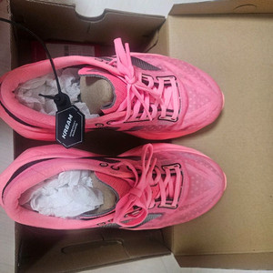 뉴발란스 퓨어셀 레벨 v4 핑크 와이드