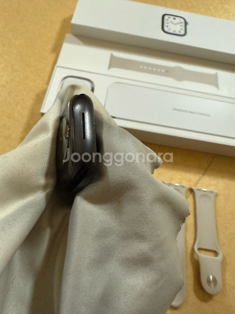 애플워치7 41mm 티타늄블랙--4