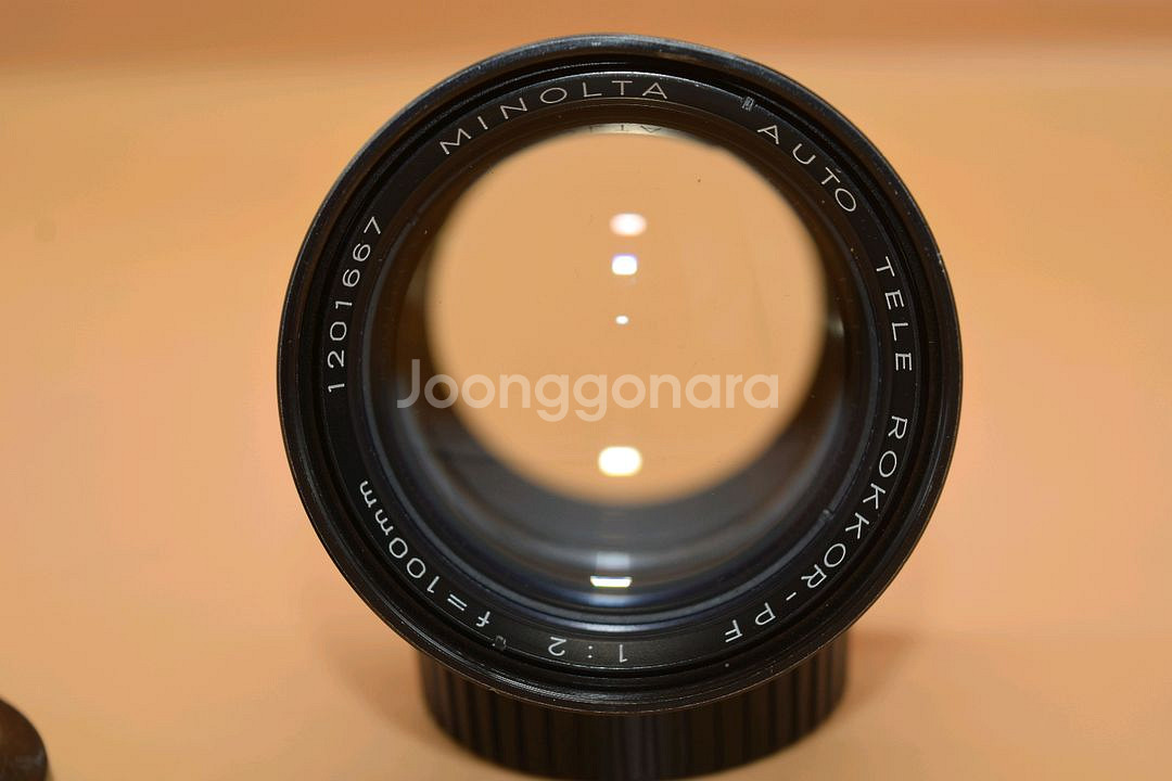 [수동렌즈] MINOLTA MC 100MM F2--2