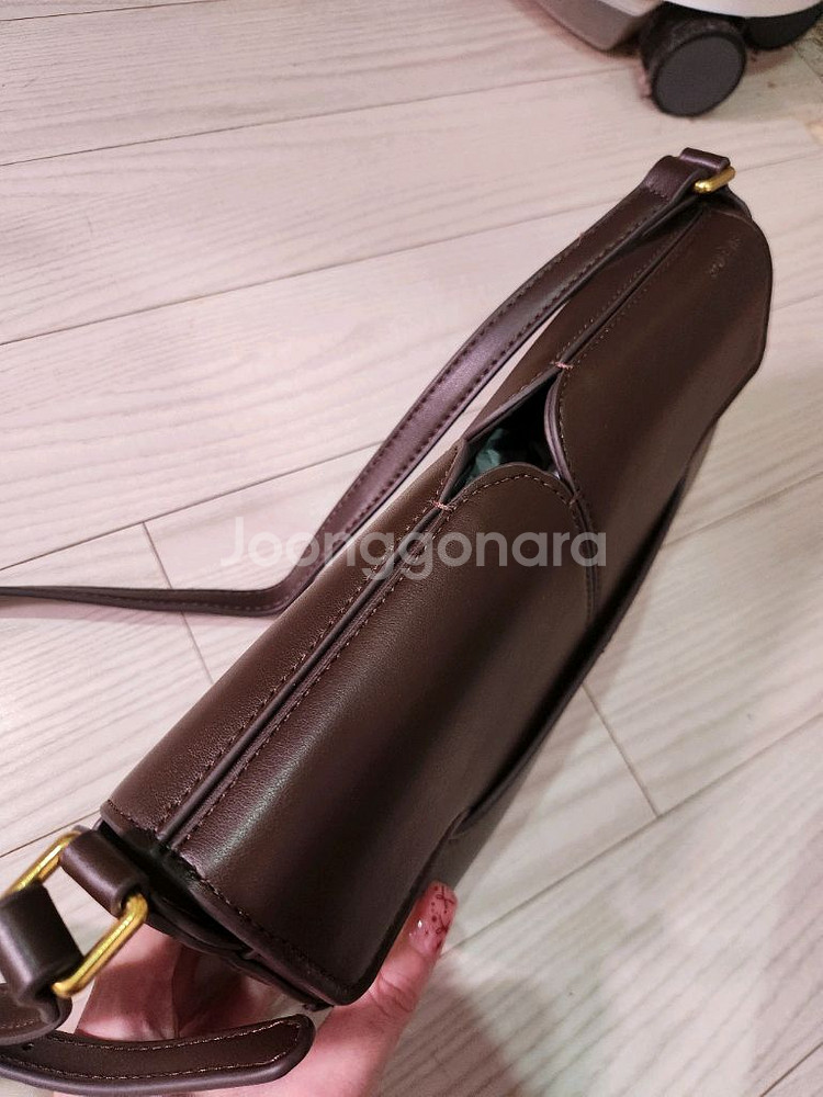 폴렌느 오스모 에보니 숄더백--5