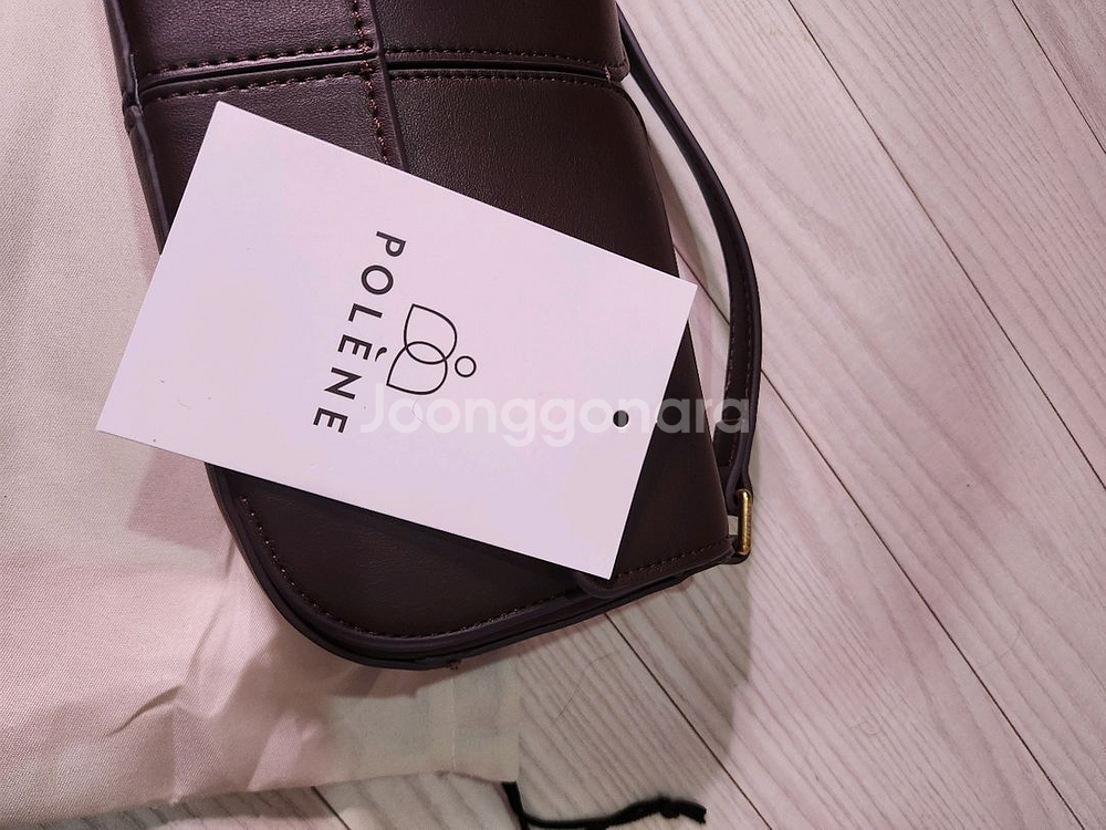 폴렌느 오스모 에보니 숄더백--6