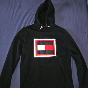 타미힐피거 네이비 후드티 L