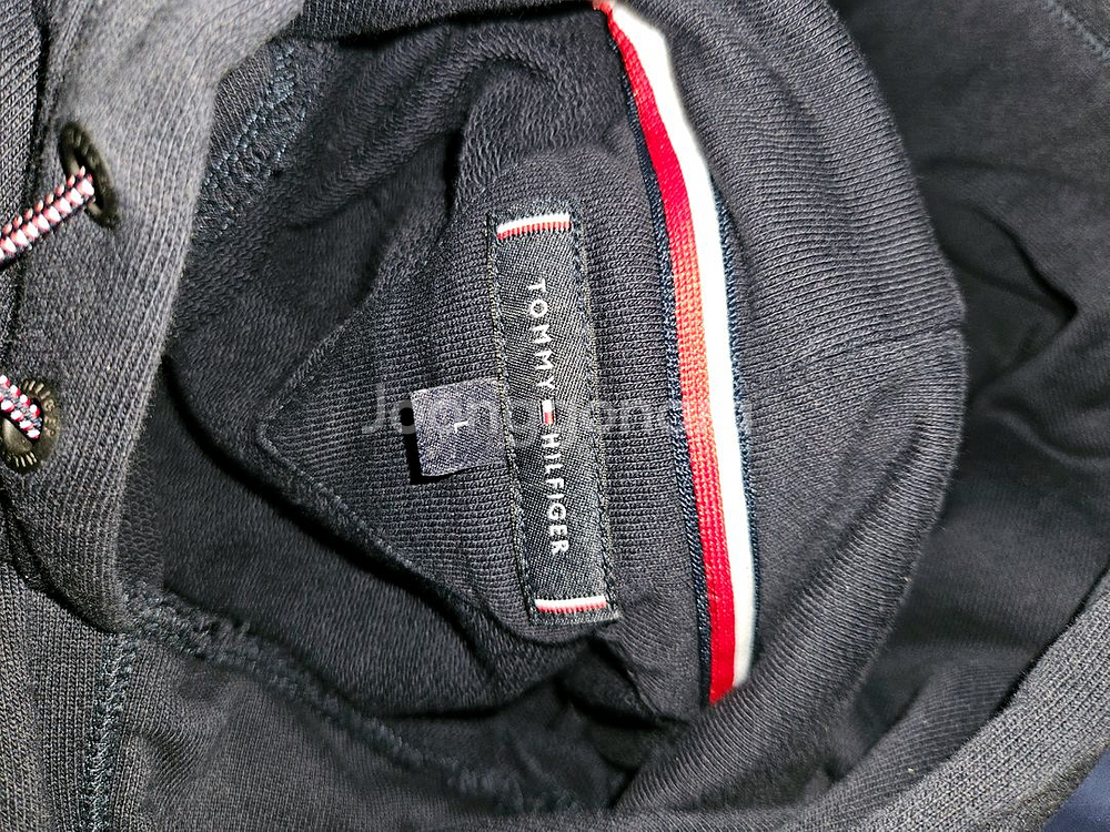 타미힐피거 네이비 후드티 L--3