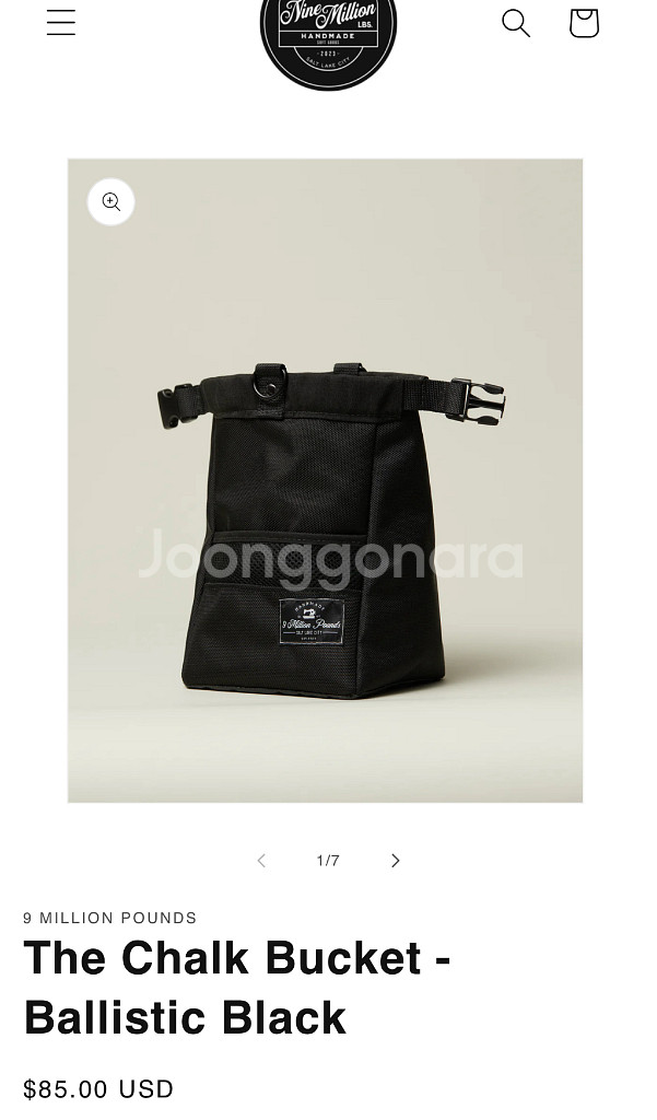 9 Million Pounds 핸드메이드 초크백 새제품--8