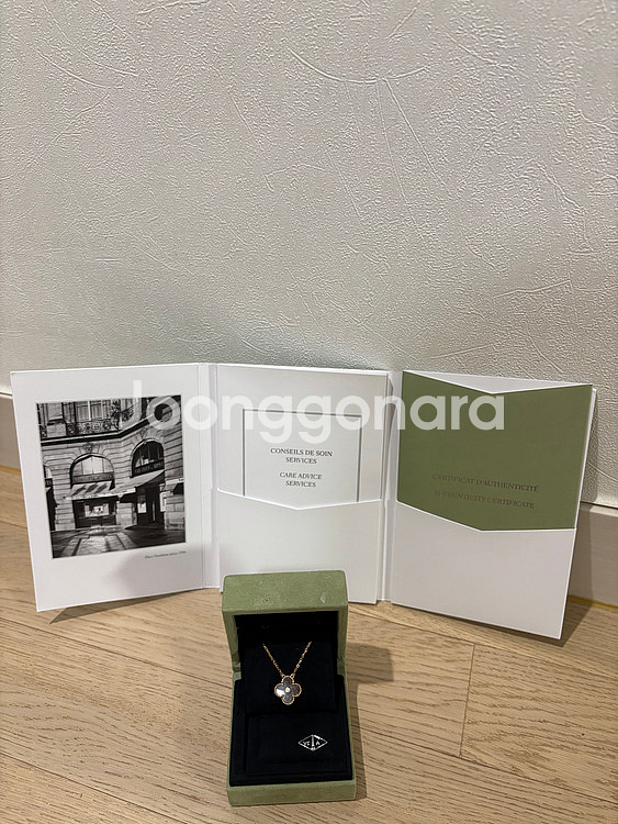 [정품] 반클리프 아펠 2023 홀리데이 실버옵시디안--0