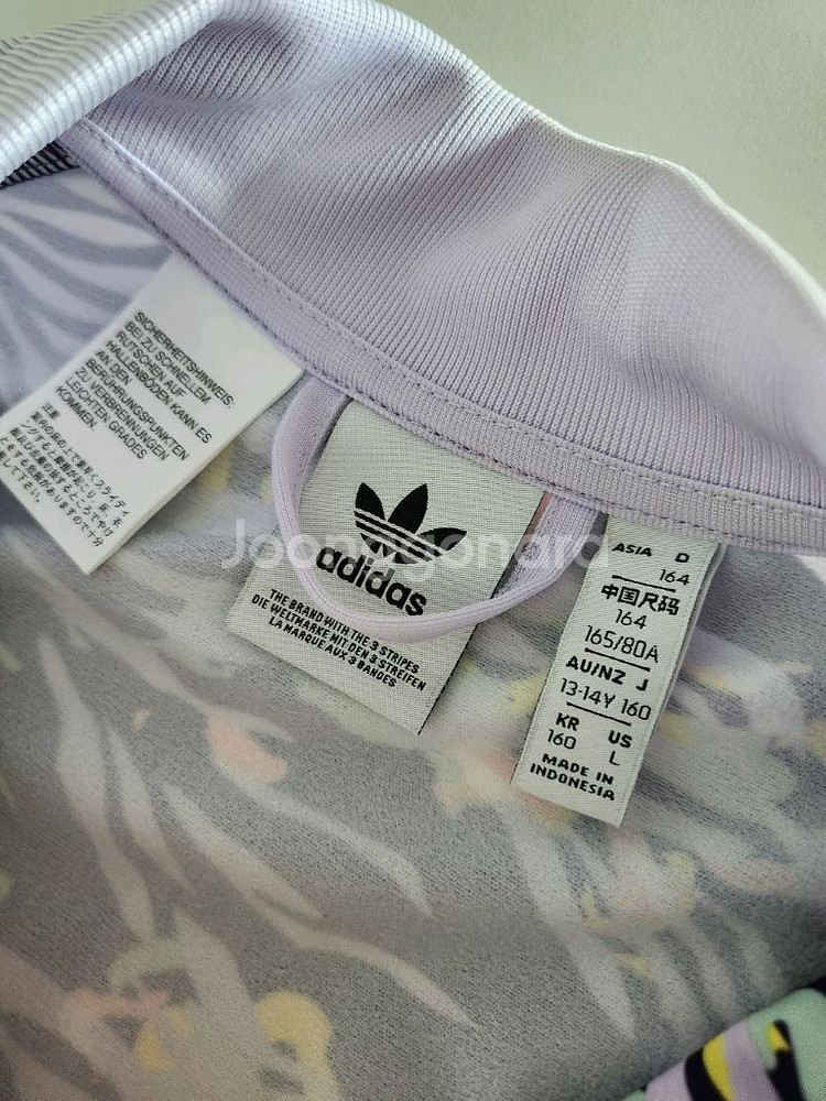 (새상품) 아디다스 키즈 주니어 트레이닝 집업자켓--5