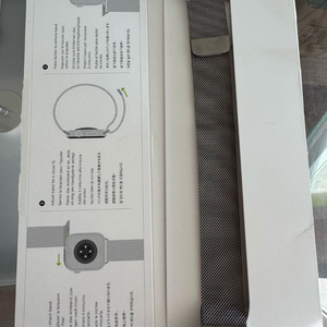 애플워치 정품 내츄럴 밀레니즈 루프 46mm