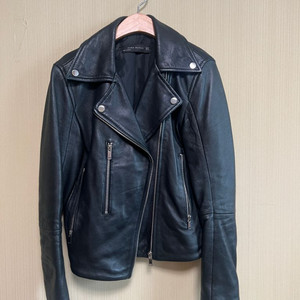 자라 여자 레더자켓