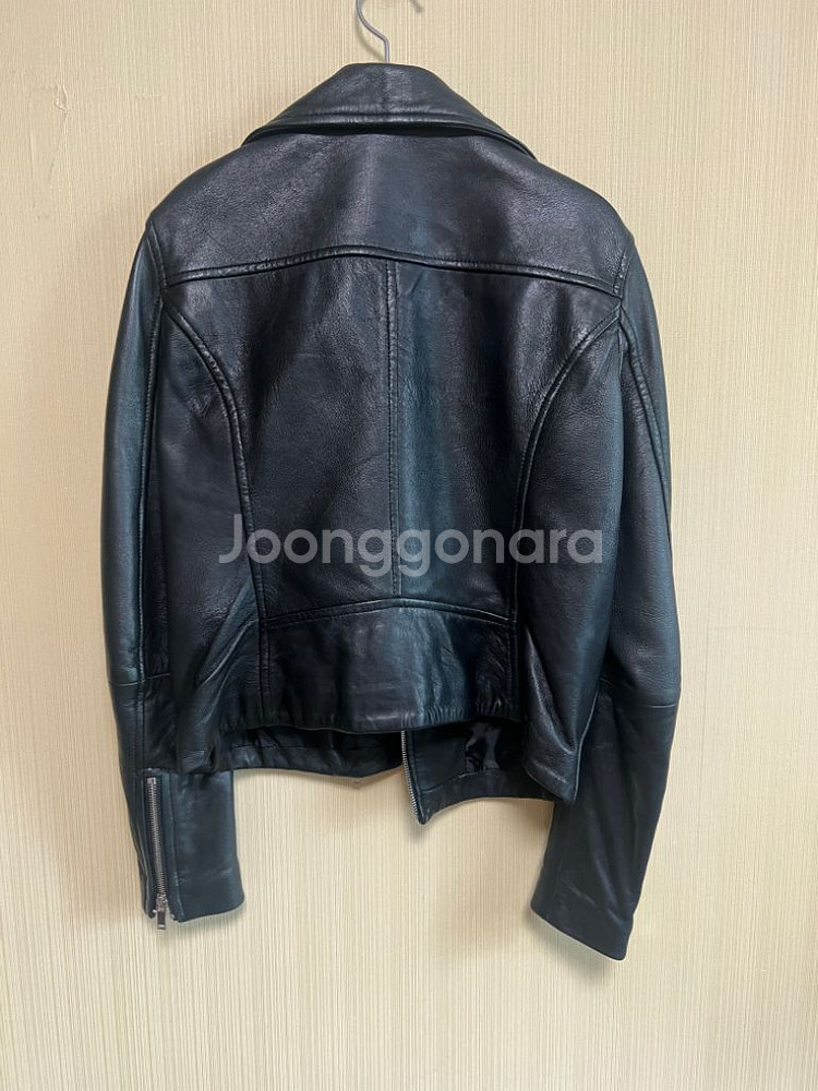 자라 여자 레더자켓--1