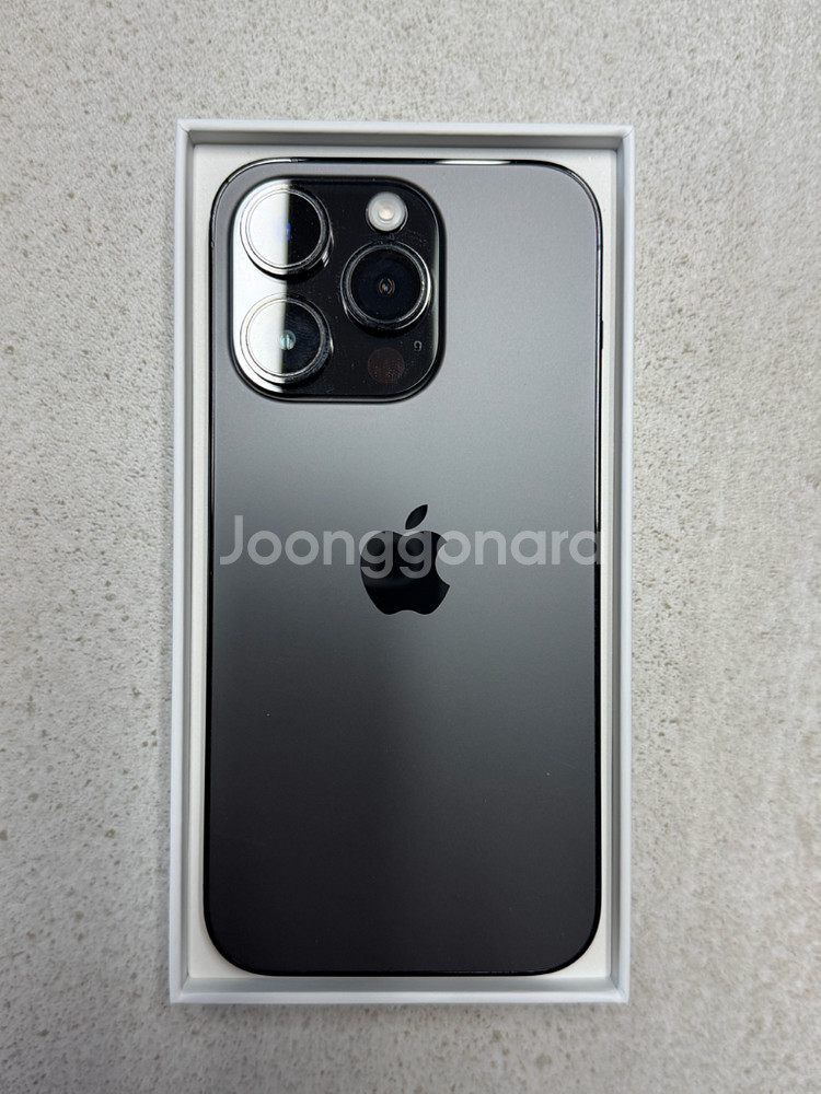 아이폰 14 pro 256 스페이스블랙--16