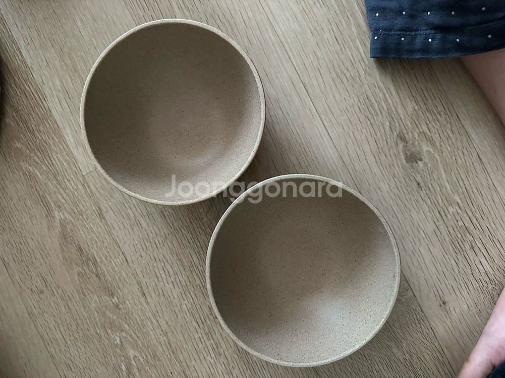 이악크래프트 미떼 국그릇 2개--0