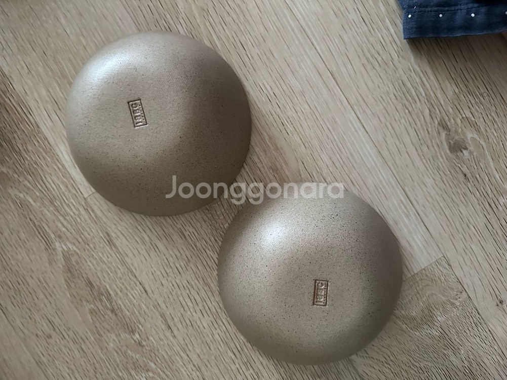 이악크래프트 미떼 국그릇 2개--1