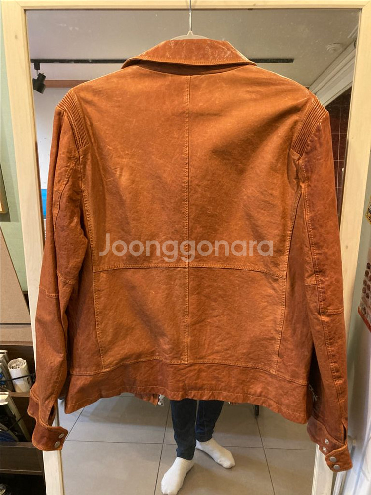 보스룸 라이더 자켓 가죽 자켓 105--2