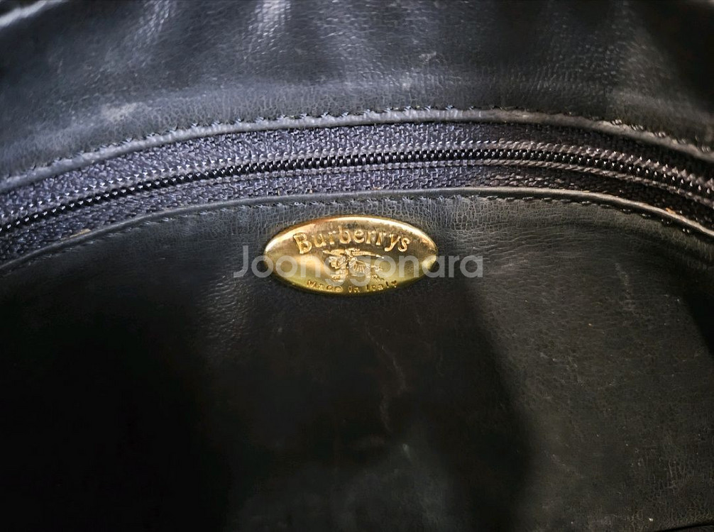 [정품] 버버리 체크 클러치 백--2