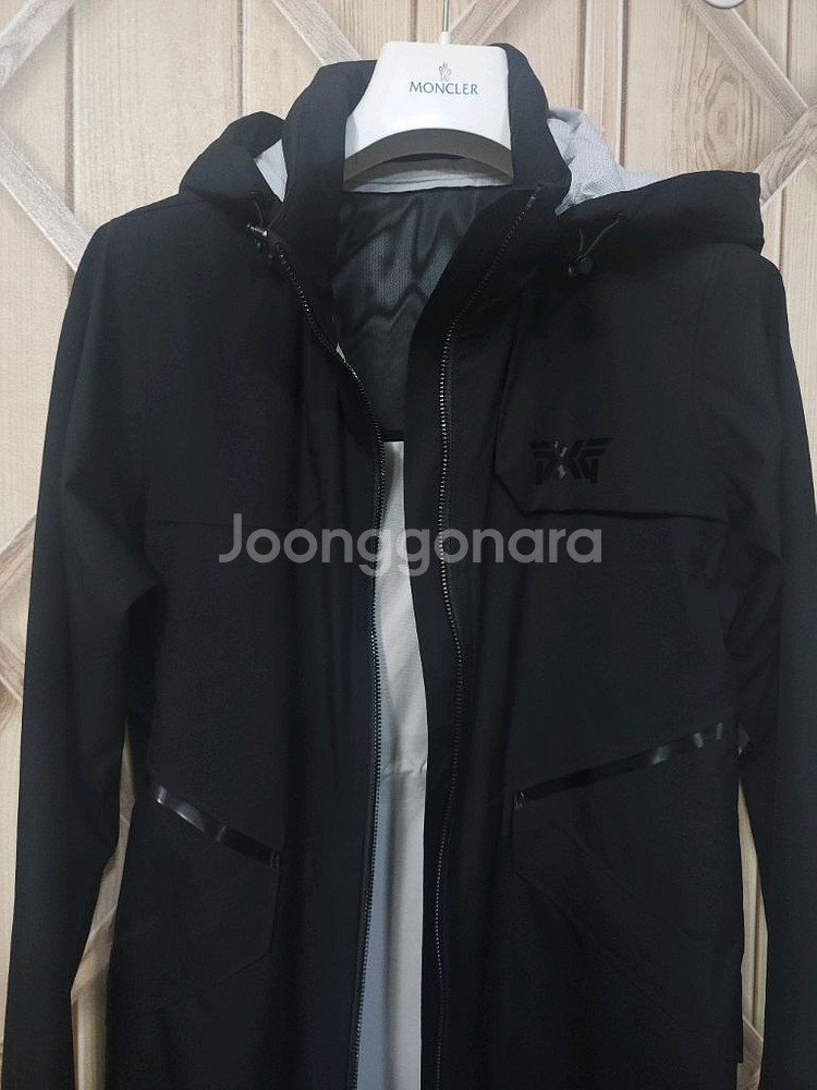 pxg 레인 롱코트 우비 xs(85) 비옷--1