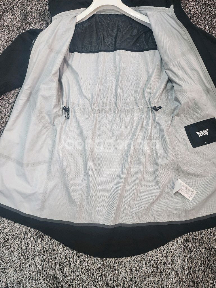 pxg 레인 롱코트 우비 xs(85) 비옷--9