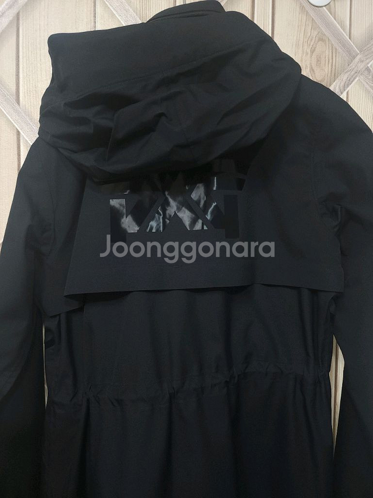 pxg 레인 롱코트 우비 xs(85) 비옷--3