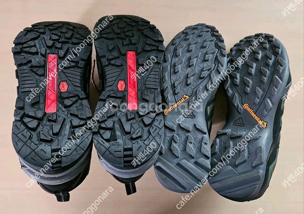 K2등산화270/아디다스등산화275/등산가방--2