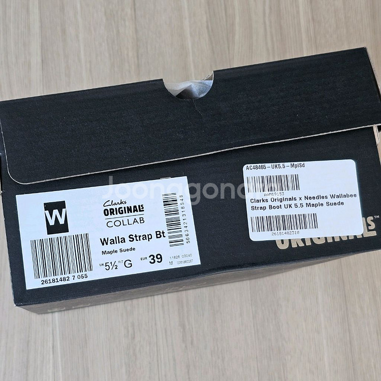240) 클락스 X 니들스 왈라비 스트랩 부츠 메이플--9
