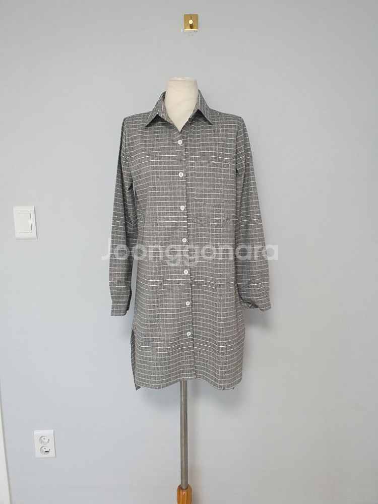 (새상품)언발 롱남방 셔츠 44~66--2