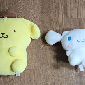 폼폼푸린+시나모롤 인형