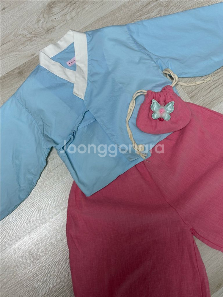 아이니니 한복 XL사이즈 세트 판매--1