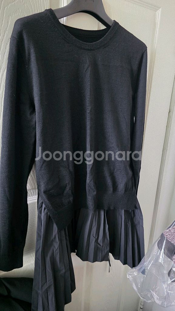 준지 여성 캐시미어 레이어드 니트 조끼--0