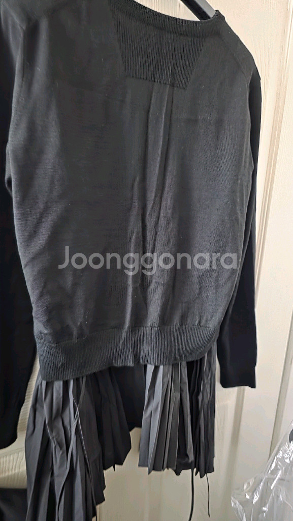 준지 여성 캐시미어 레이어드 니트 조끼--1