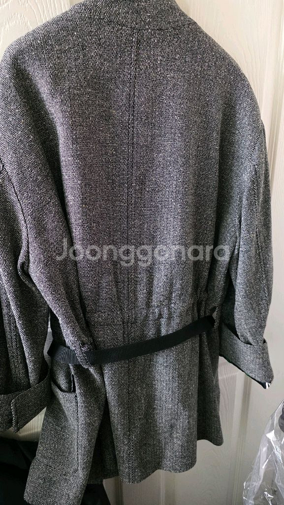 럭키슈에뜨 헤링본 코트 자켓--2