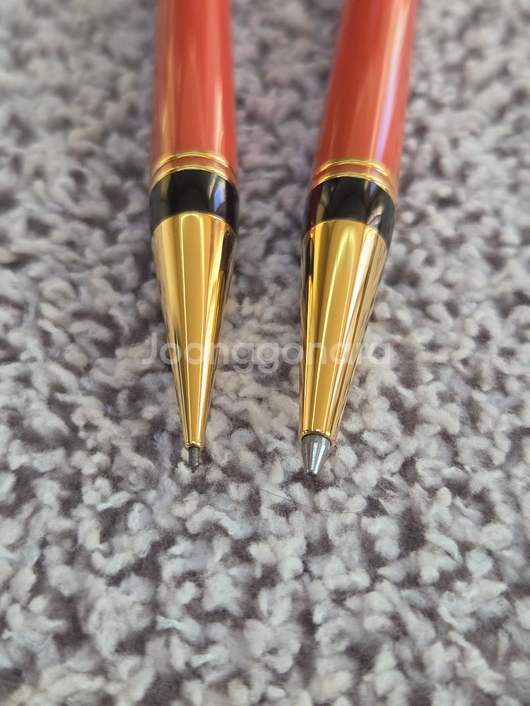 파카 듀오폴드 오렌지 구형 볼펜 샤프--4