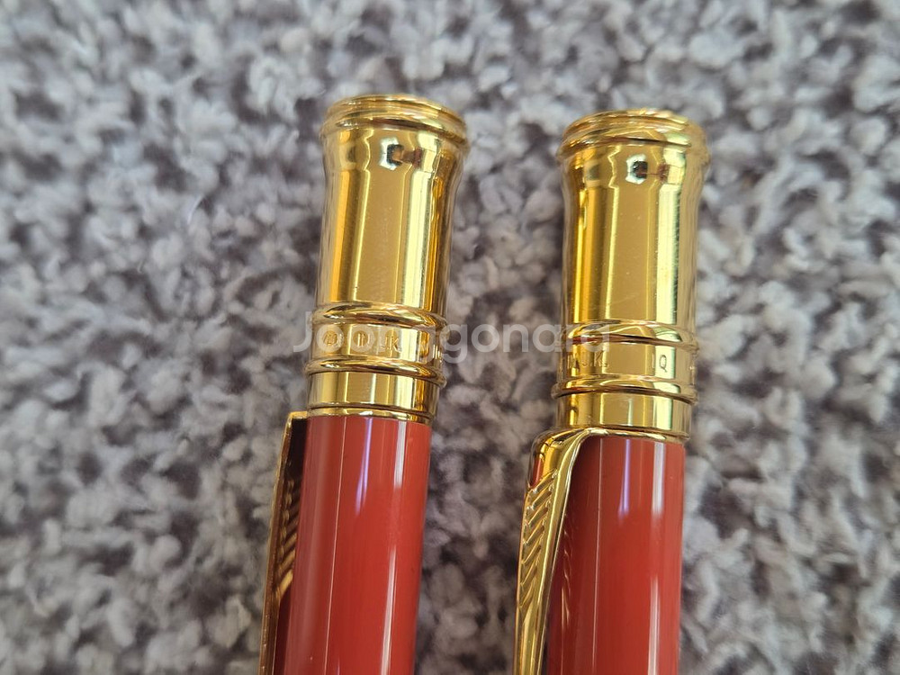 파카 듀오폴드 오렌지 구형 볼펜 샤프--5