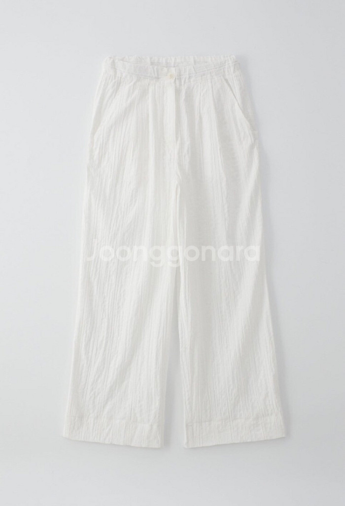 에크리스 노아 패턴 밴드 팬츠 새상품--0