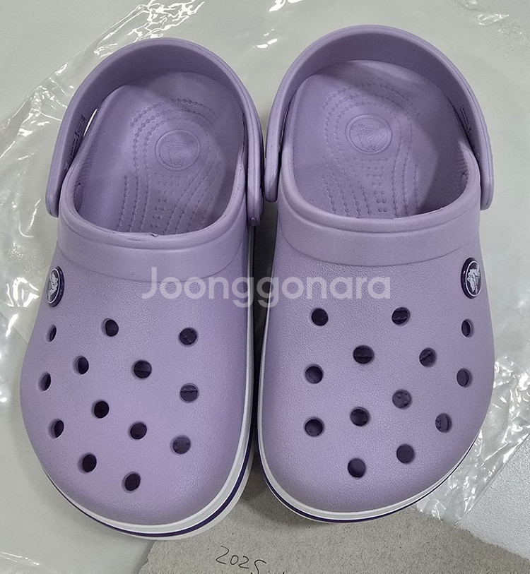 크록스 키즈 J1 200 새상품 라벤더 새상품--0