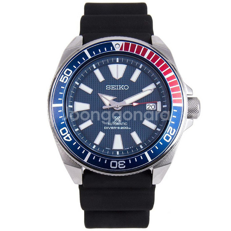세이코 사무라이 오토매틱 손목시계 다이버워치--0
