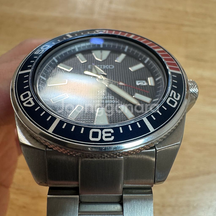 세이코 사무라이 오토매틱 손목시계 다이버워치--7