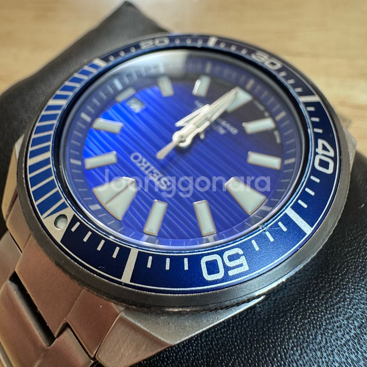 세이코 오토매틱 손목시계 사무라이 다이버워치--3