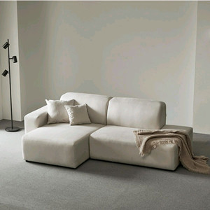 아이보리 아쿠아텍스 패브릭 모듈소파