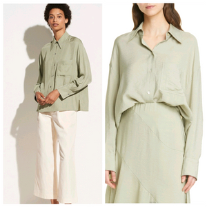 빈스vince 포켓블라우스