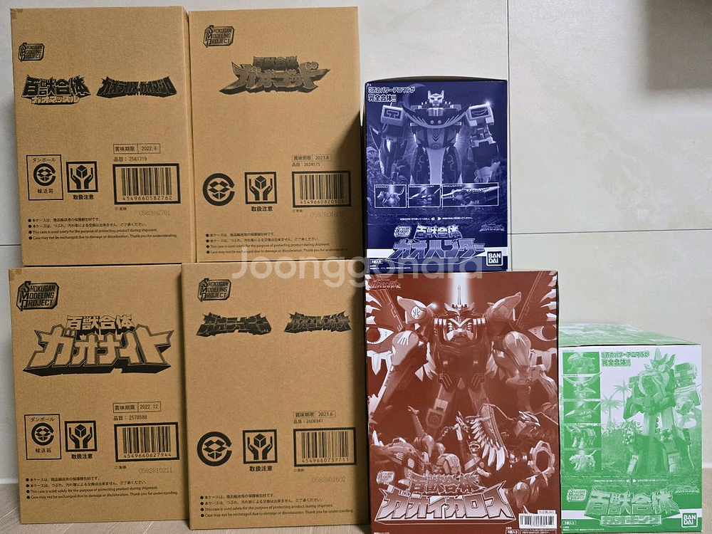 전대 미니프라 SMP 가오렌쟈 바이오맨 닌자킹 쥬오킹--0