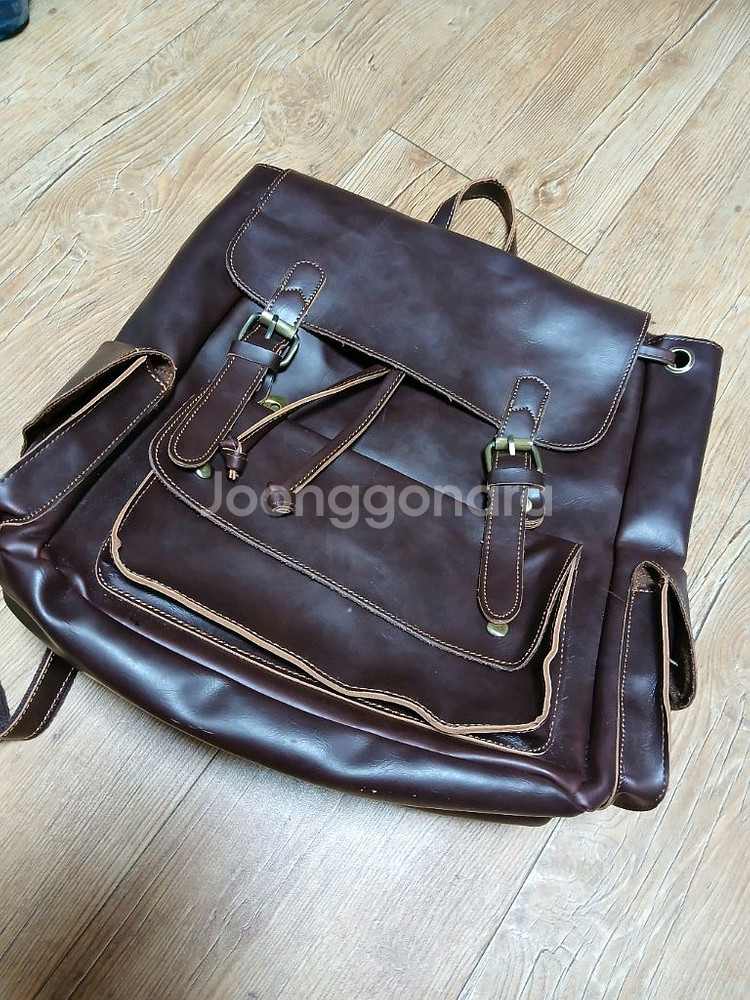 일본 소가죽 백팩--0